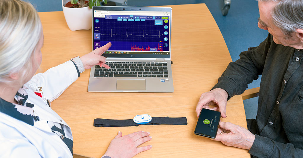 Beat2Phone ECG käytössä